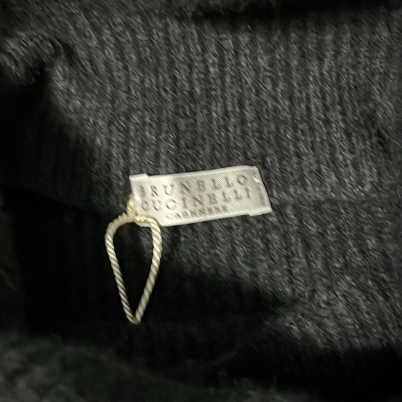 Brunello Cucinelli Cashmere Short Sleeve Turtleneck Sweater - Picture 5 of 7